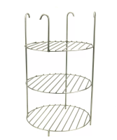 Решетка-гриль 3-х ярусная средняя для тандыра (Охотник; Есаул; Атаман; Большой; Дарстархан; Скиф) АМФОРА