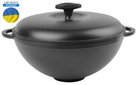Кастрюля WOK без ручки с крышкой Syton 260x120 (3,5 литра)