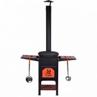 Печь "Plovman" + Казан 12л Syton с чугунной крышкой