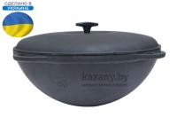 Казан украинский Syton 6 литров с крышкой чугунной
