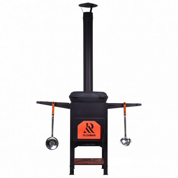 Печь "Plovman" + Казан 10л Syton с крышкой-сковородой