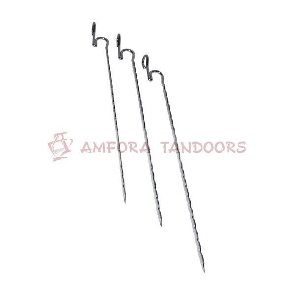 Шампур из нержавеющей стали для тандыра