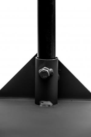 Казан узбекский 12л (круглое дно) + Печь для казана разборная усиленная с дверцей, 3мм, диам.370мм