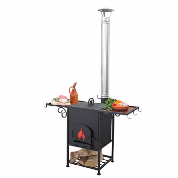 Очаг "Самарканд" для казанов на 22 литра