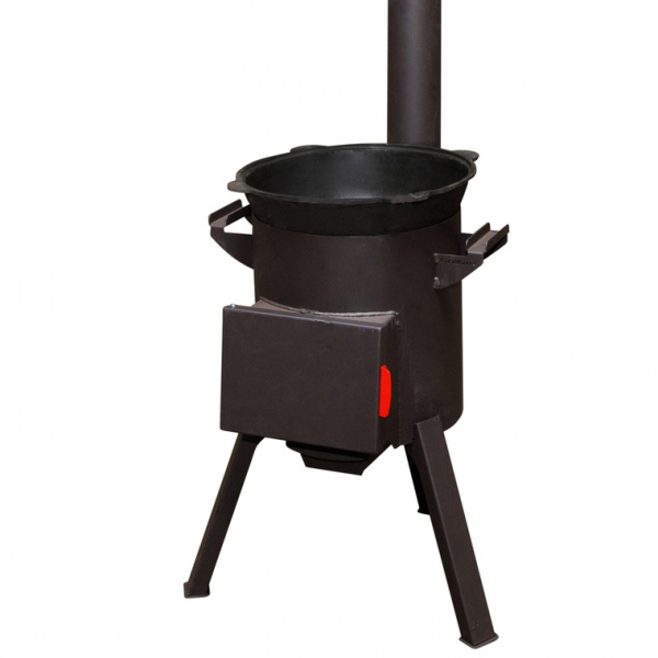 Очаг "Берель" + Казан 17л Syton с крышкой-сковородой