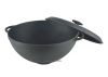 Кастрюля WOK без ручки с крышкой Syton 260x120 (3,5 литра)
