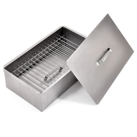 Коптильня двухъярусная 480х280х170мм 0,8мм