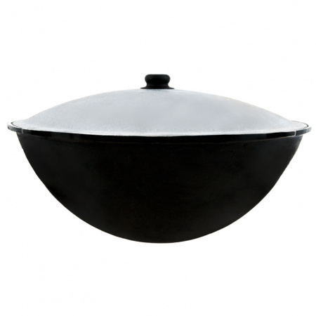 Очаг "Берель" + Казан узбекский 16л с крышкой