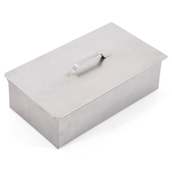 Коптильня двухъярусная 480х280х170мм 0,8мм