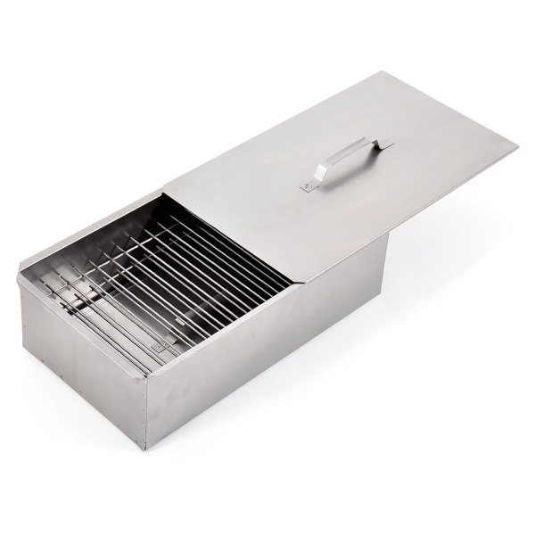 Коптильня двухъярусная 480х280х170мм 0,8мм