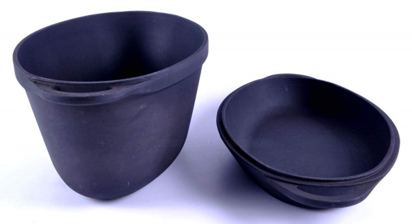 Кастрюля "Утятница" Syton 280х180х125мм, V=3,5 л с крышкой-сковородой