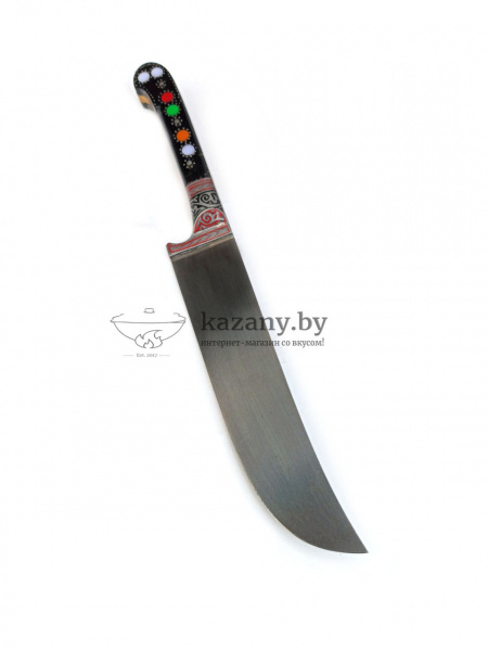 Пчак средний "Чуст", гарда с гравировкой, рукоять оргстекло