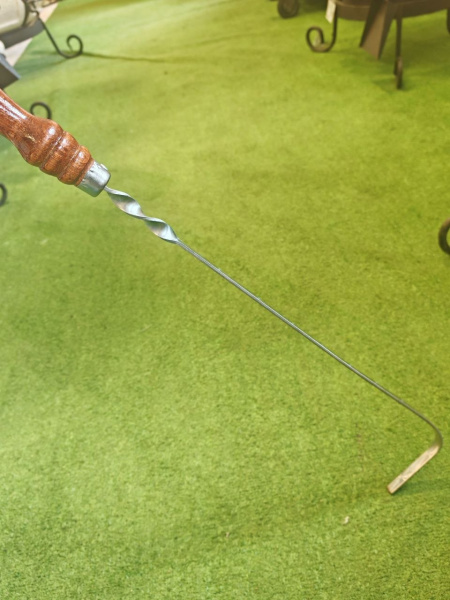 Кочерга для костра из нержавеющей стали