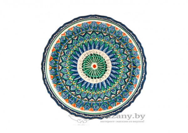 Блюдо для плова (с резным краем), диам.32см