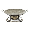 Садж из нержавеющей стали 45 см + подставка "Товуз"