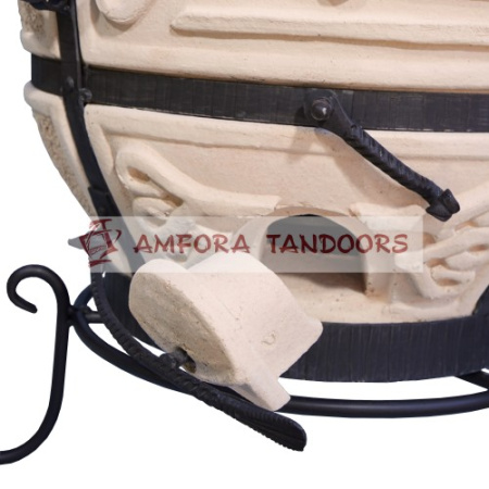 Тандыр Поручик с поворотной крышкой (в комплекте с подставкой)