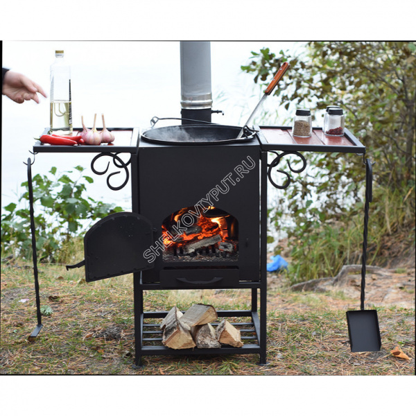 Очаг "Самарканд" для казанов на 12 литров