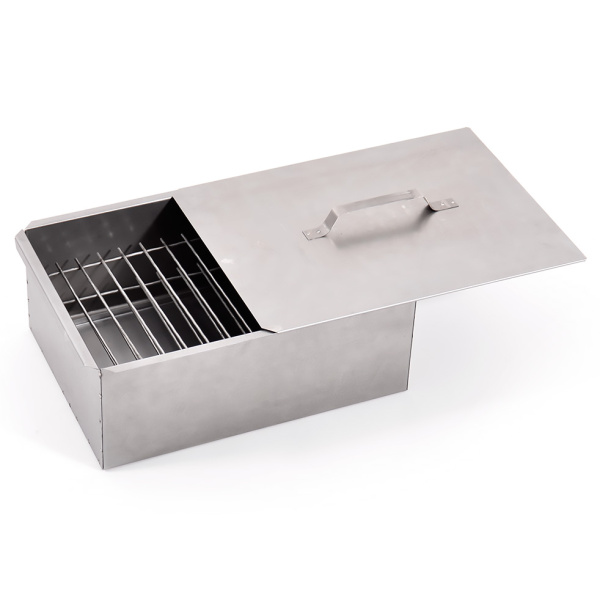 Коптильня двухъярусная 380х280х170мм 0,5мм