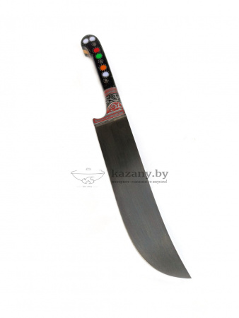 Пчак средний "Чуст", гарда с гравировкой, рукоять оргстекло