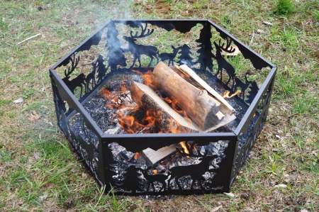 Кольцо для костра разборное "Лесное царство"
